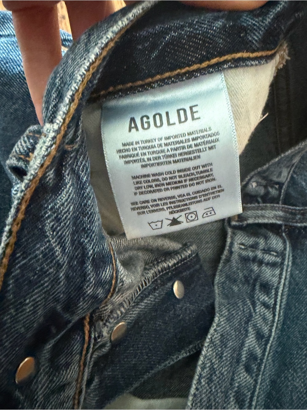 AGOLDE 90s Pinch Waist High Rise Straight Jeans in Control 27 - Picture 11 of 16